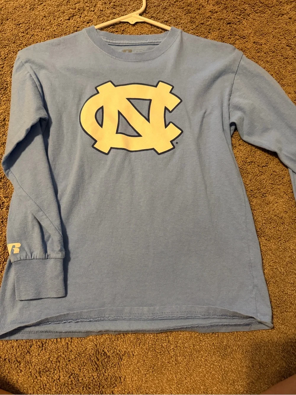Russell Athletic Carolina Light Blue Kids Tee & Shorts Set